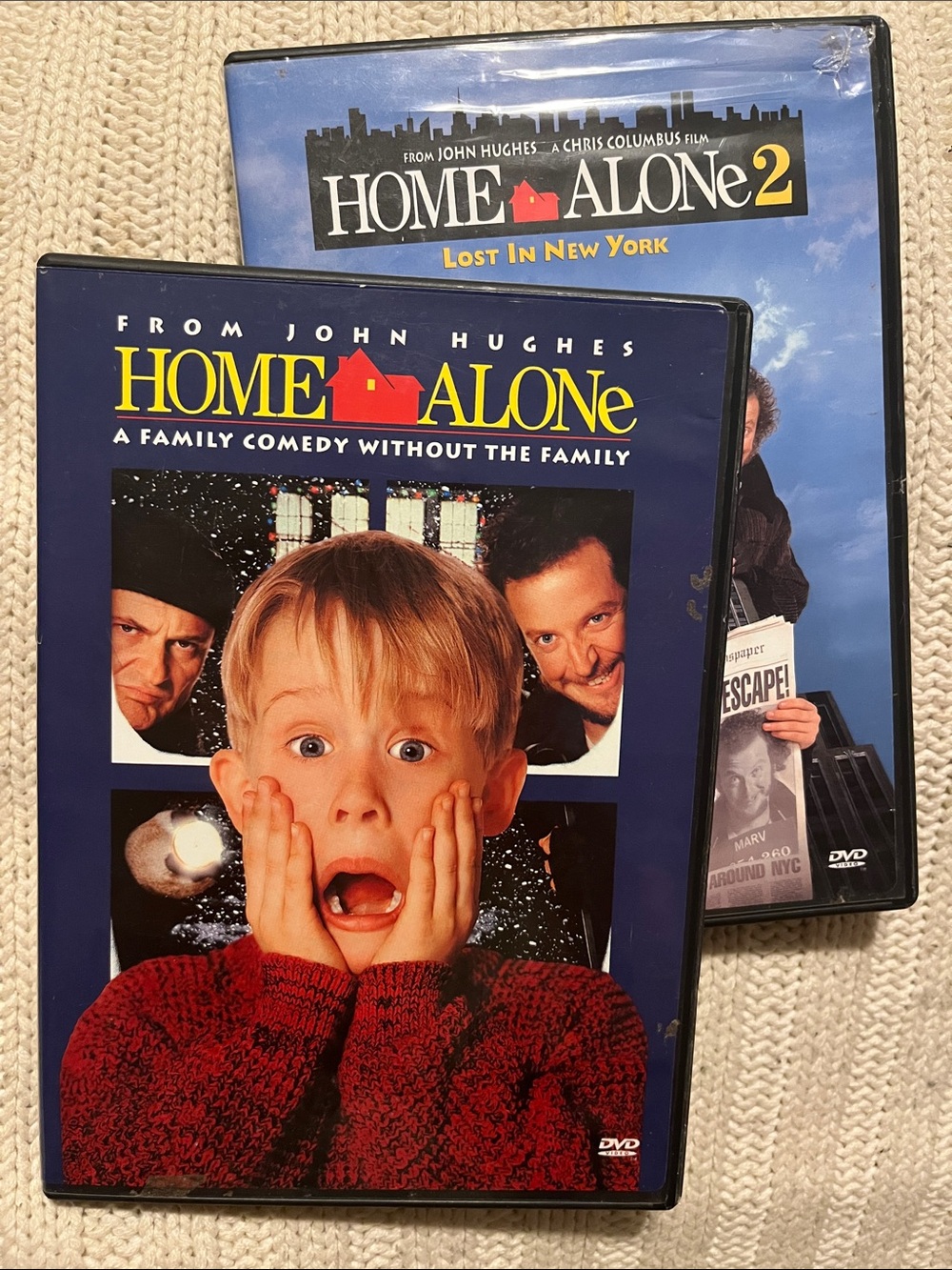 Home Alone DVDs 1 & 2
